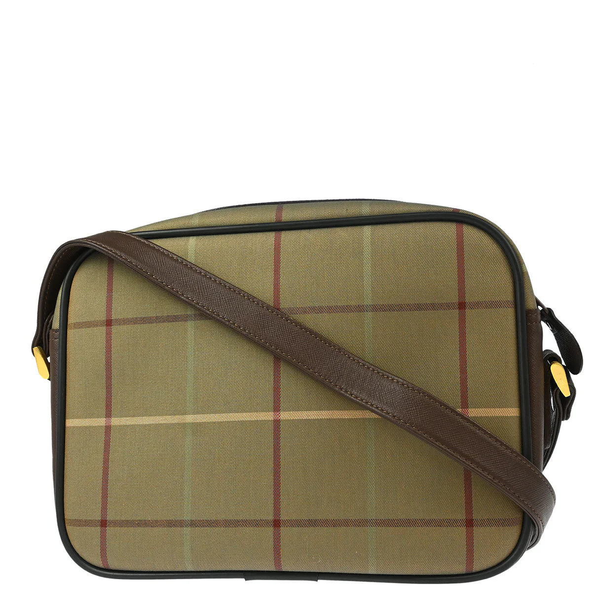 Burberrys Brown Check Shoulder Bag - Image 2