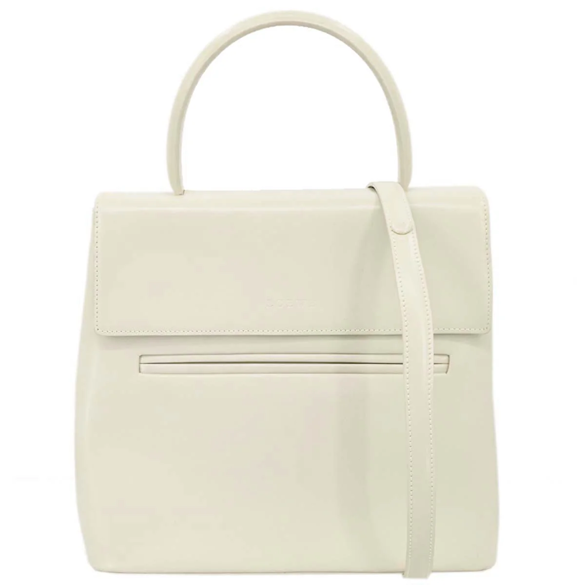 Loewe White 2way Handbag