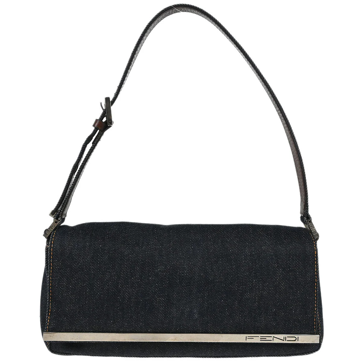Fendi Navy Denim Handbag