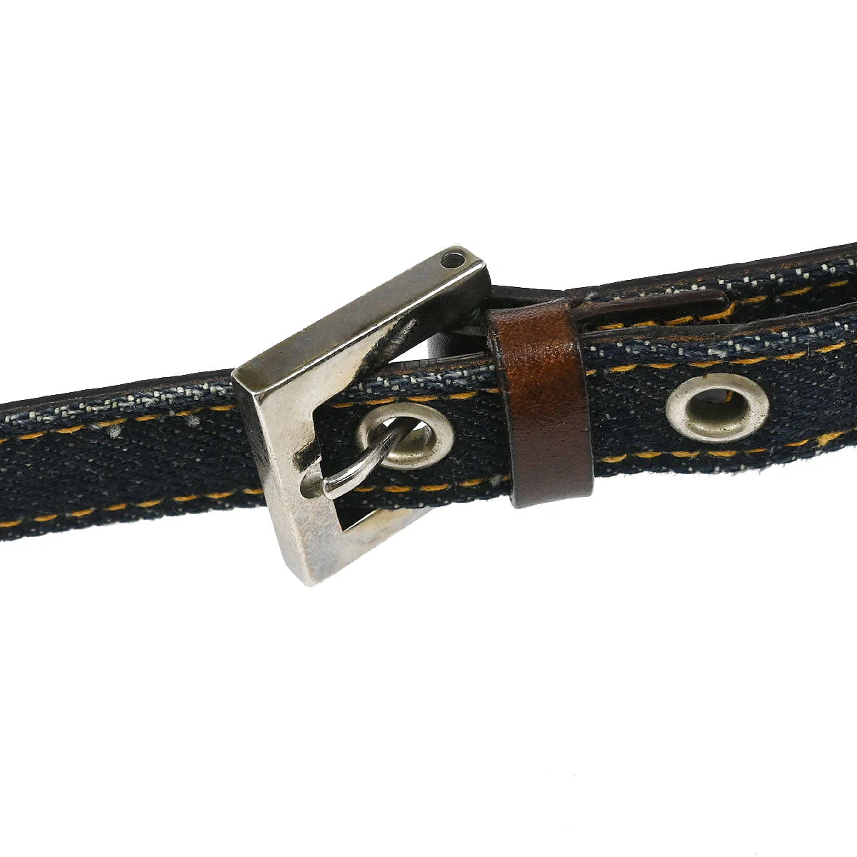 Fendi Navy Denim Handbag - Image 5