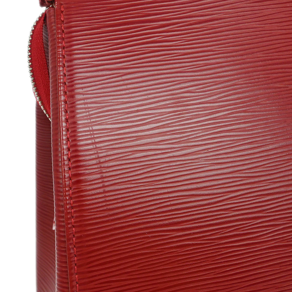 Louis Vuitton Red Epi Brea MM 2way Handbag M4030E - Image 6
