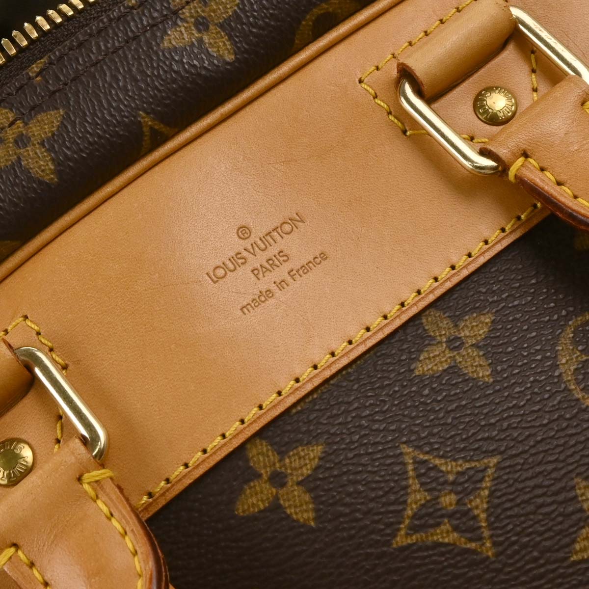 Louis Vuitton 1999 Monogram Evasion Travel Bag M41443 - Image 9