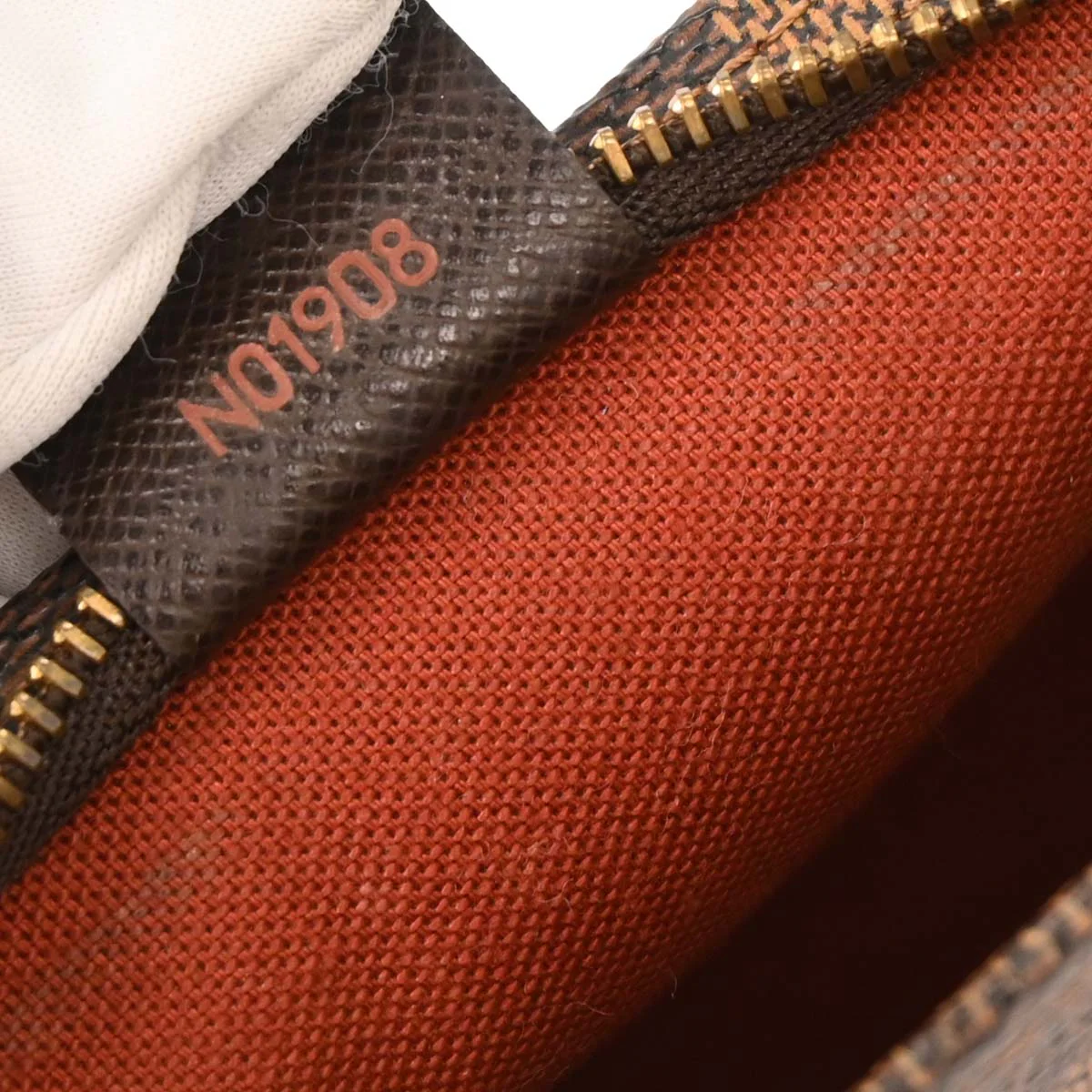 Louis Vuitton 1998 Damier Trousse Makeup Handbag N51982 - Image 10