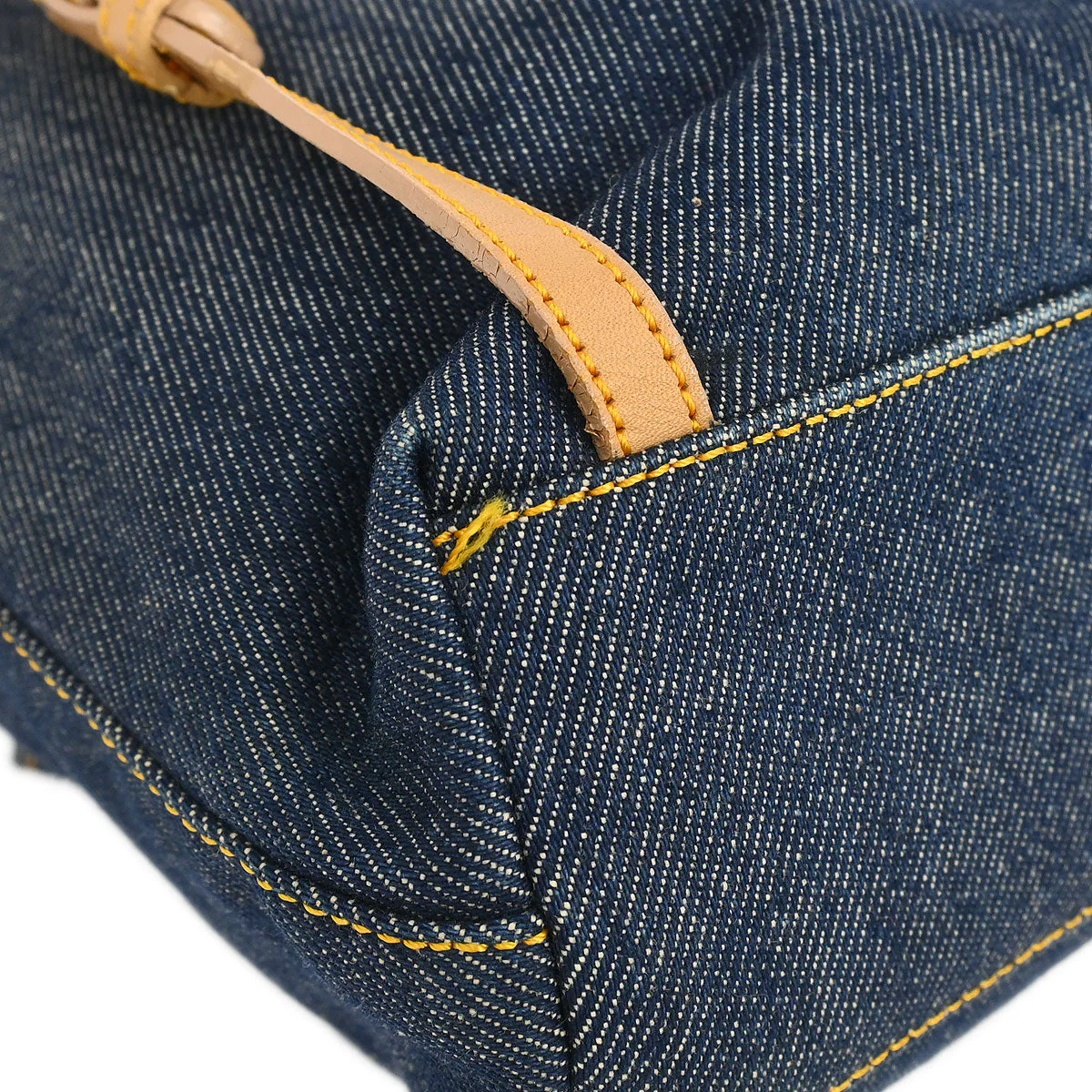 Christian Dior 2000 Blue Denim Malice Backpack - Image 3