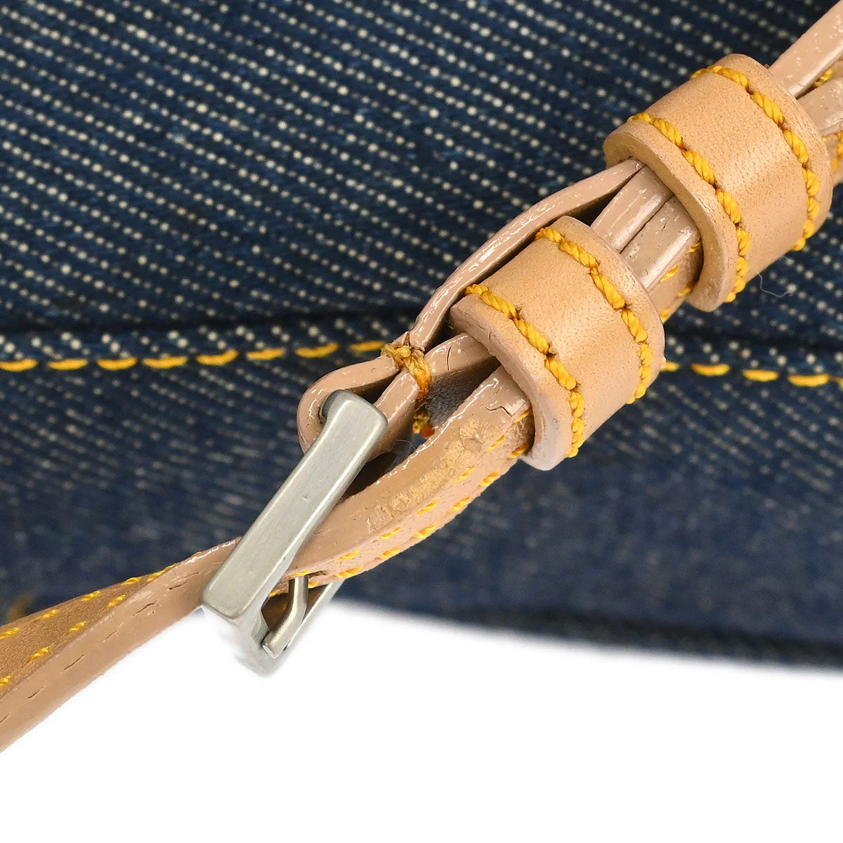 Christian Dior 2000 Blue Denim Malice Backpack - Image 4