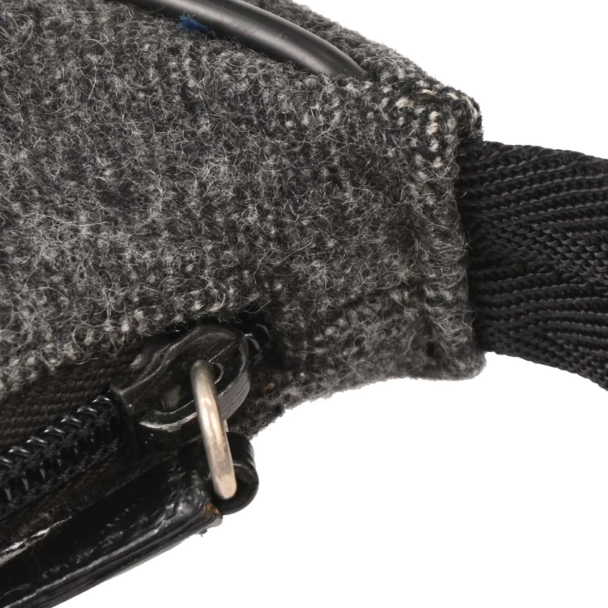 Prada Sport Gray Wool Handbag - Image 6