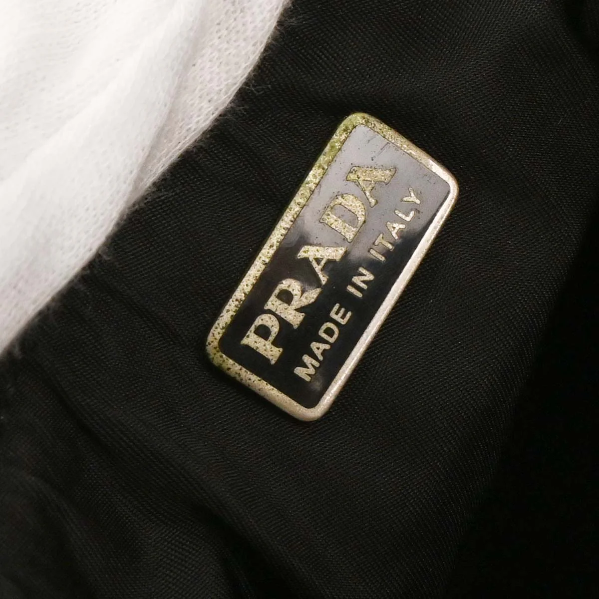 Prada Sport Gray Wool Handbag - Image 8