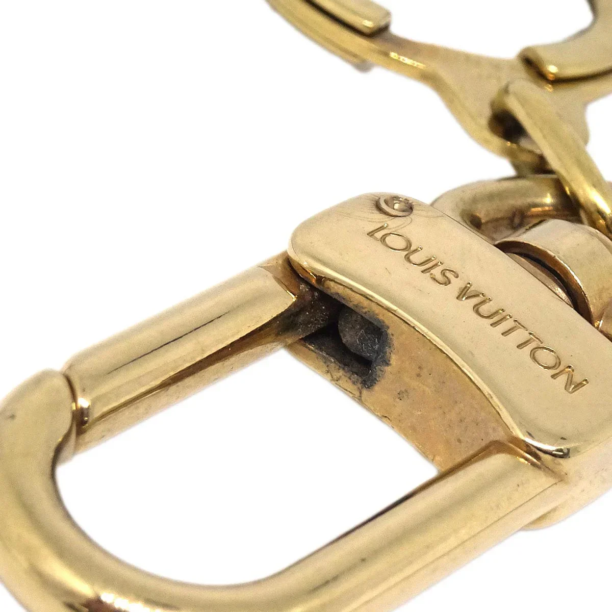 Louis Vuitton Anneau Cles Bag Charm Key Holder Gold M62694 - Image 3
