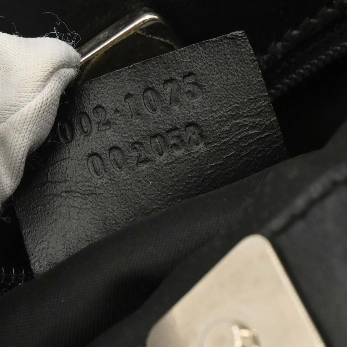 Gucci Black Nylon Tote Handbag - Image 10