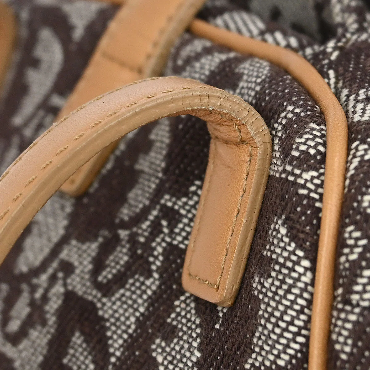 Christian Dior 2002 Brown Trotter Handbag - Image 5
