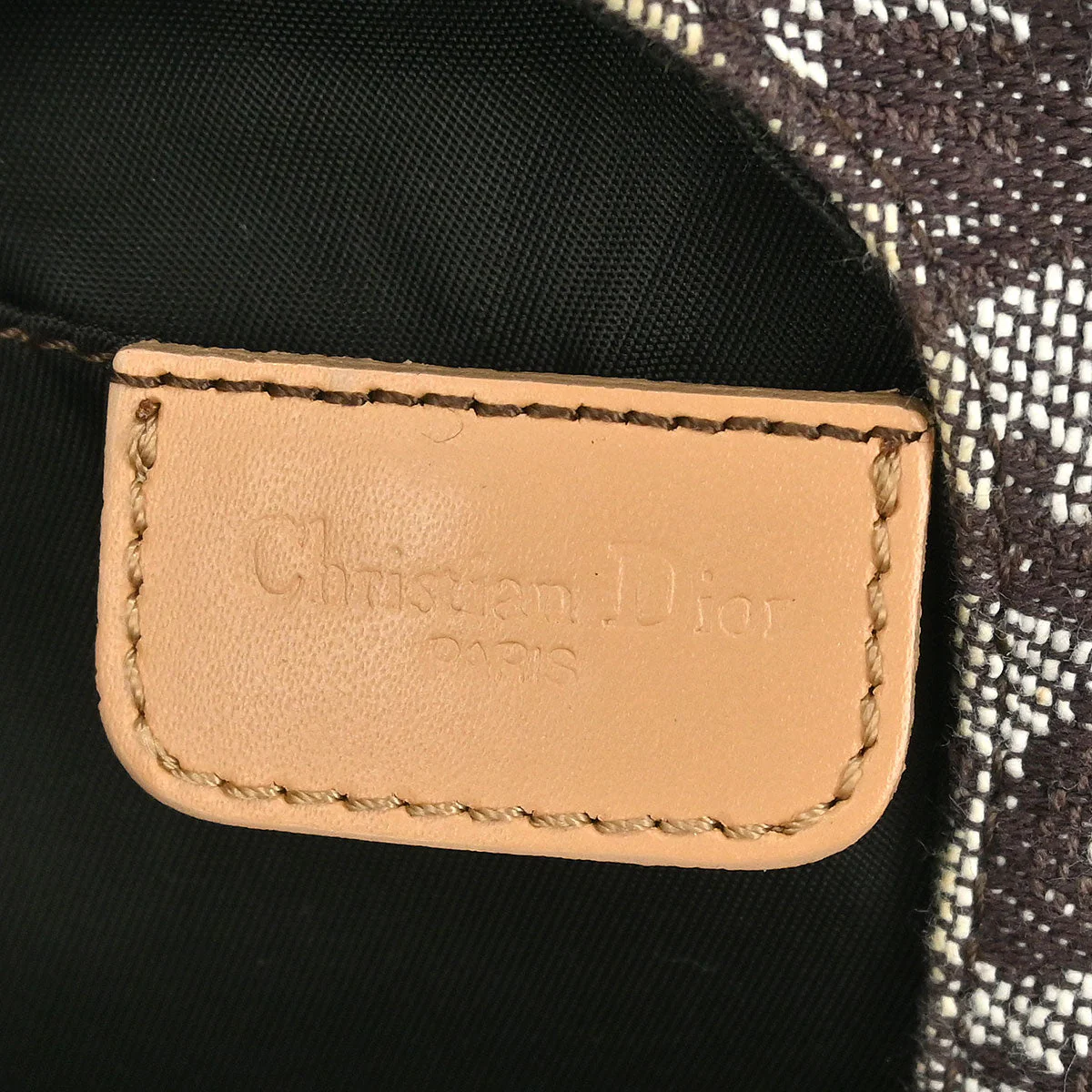 Christian Dior 2002 Brown Trotter Handbag - Image 8