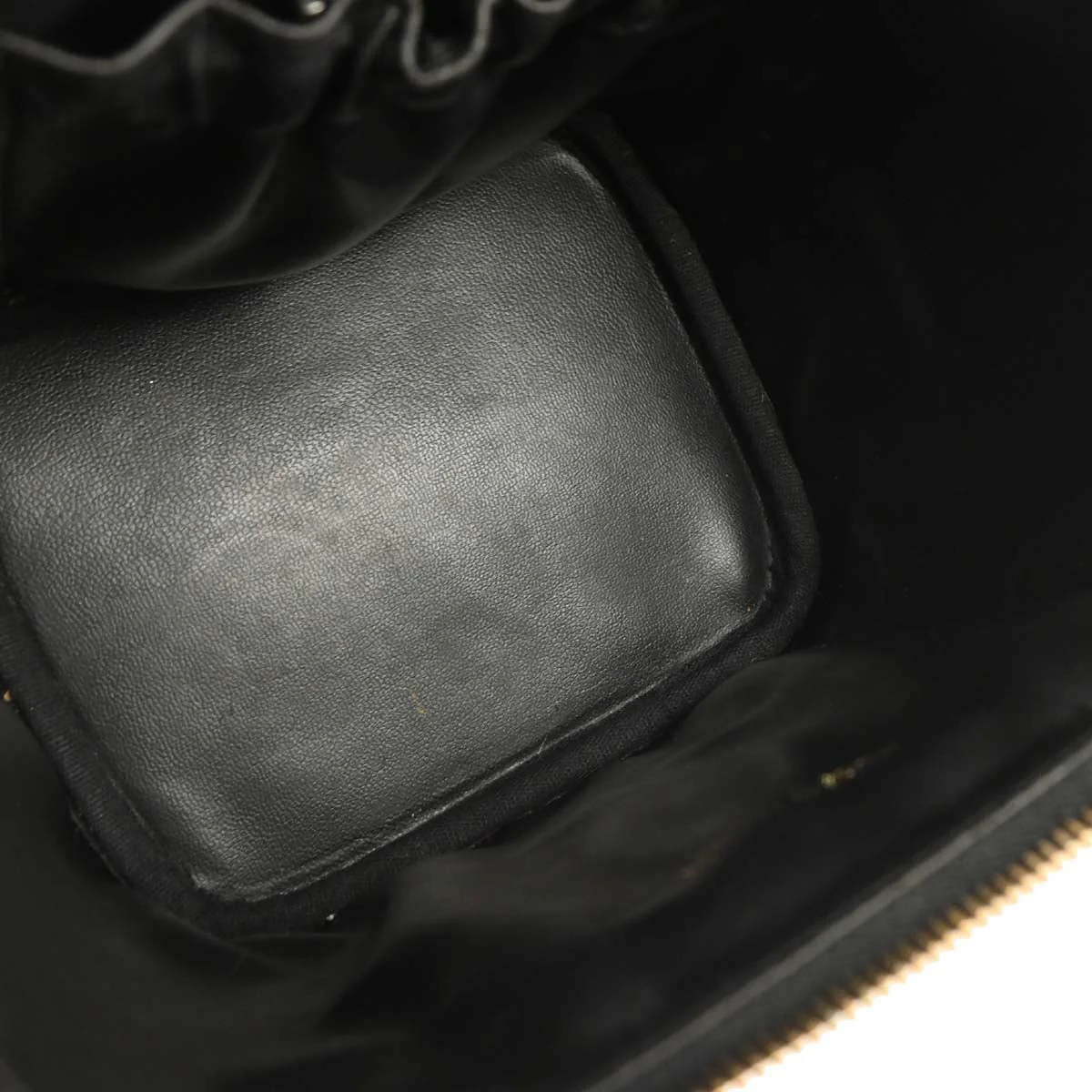 Chanel 2001-2003 Black Caviar Timeless Vanity Handbag - Image 7