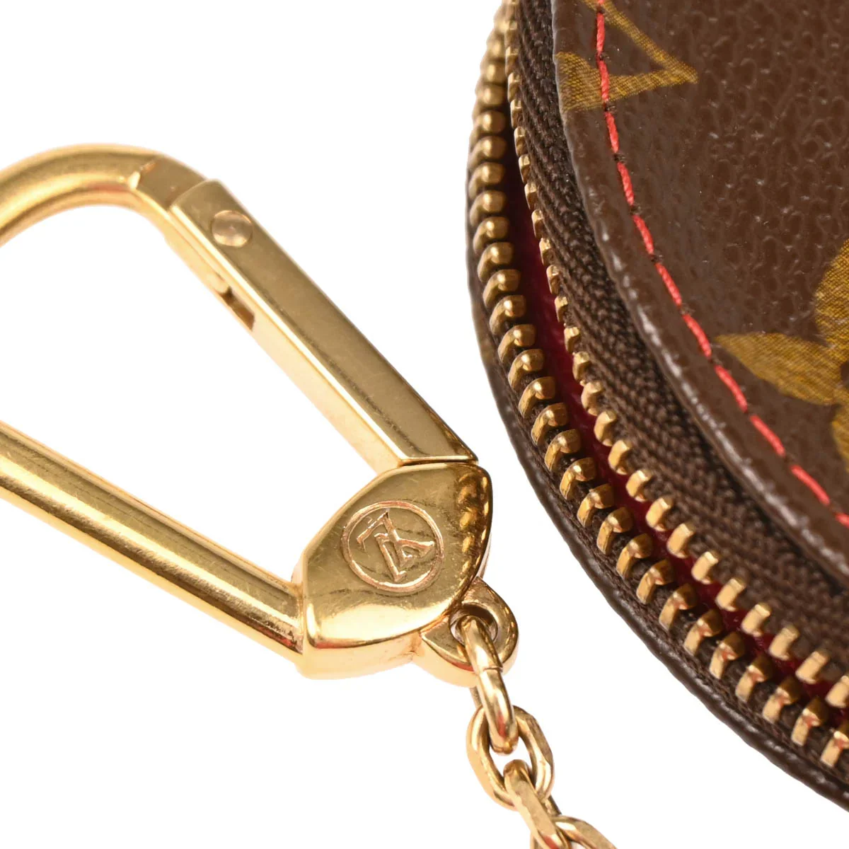Louis Vuitton 2005 Cherry Porte Monnaie Rond Coin Case Wallet M95043 - Image 5