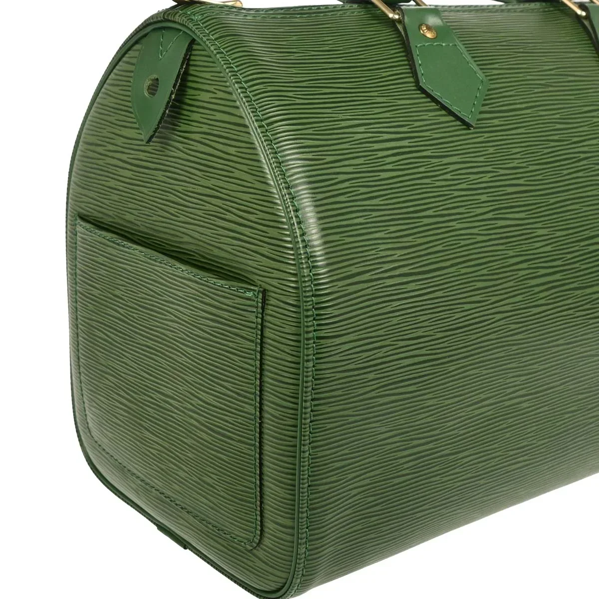 Louis Vuitton 1995 Green Epi Speedy 30 Handbag M43004 - Image 3