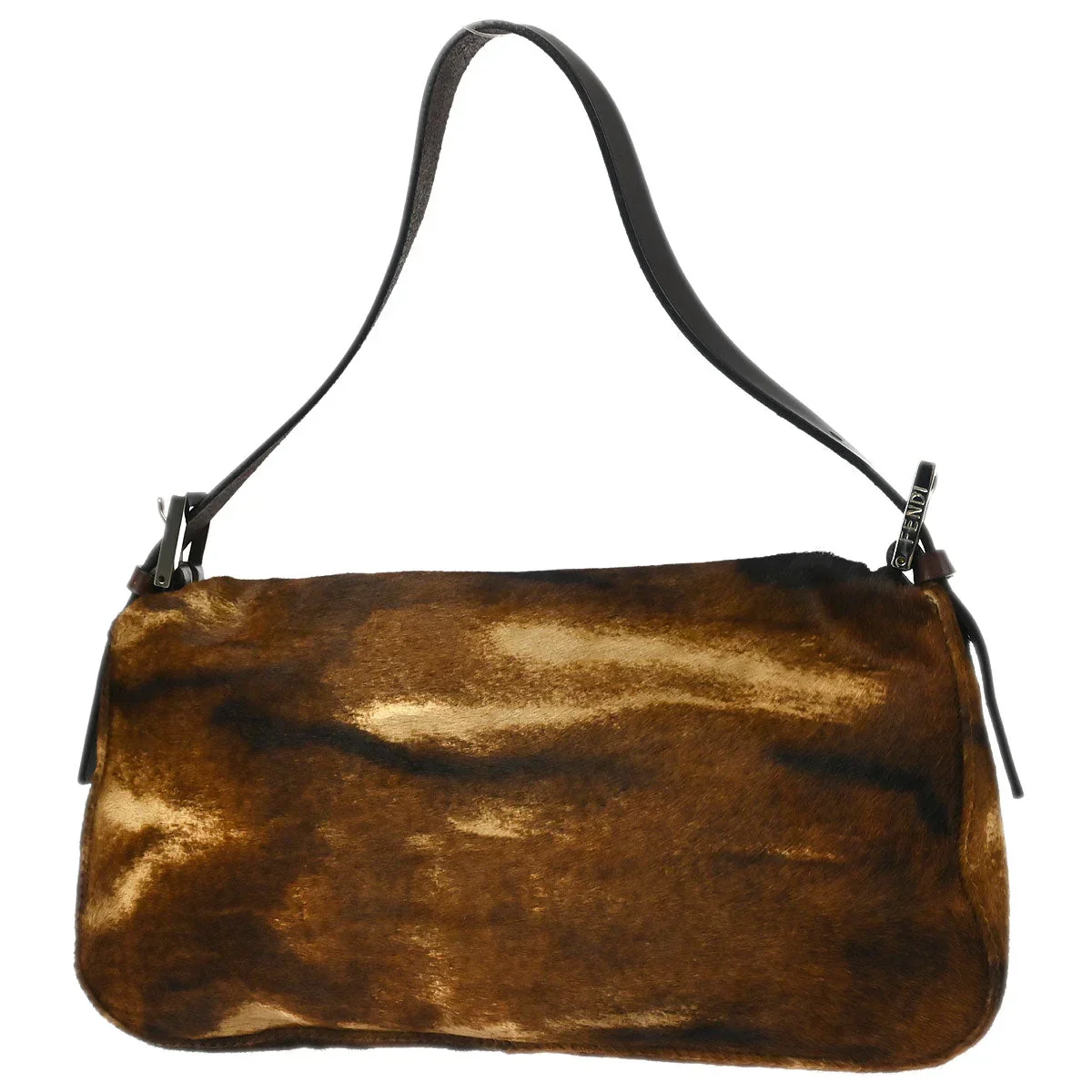 Fendi * 2001 Pony Hair Baguette Handbag - Image 2