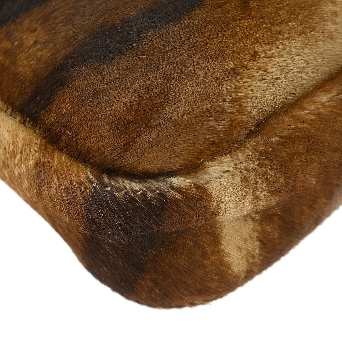 Fendi * 2001 Pony Hair Baguette Handbag - Image 3