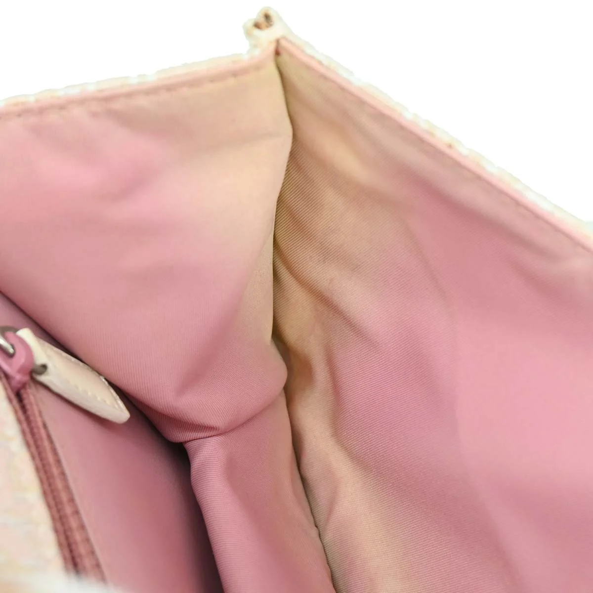 Christian Dior 2004 Pink Canvas Trotter Handbag - Image 10