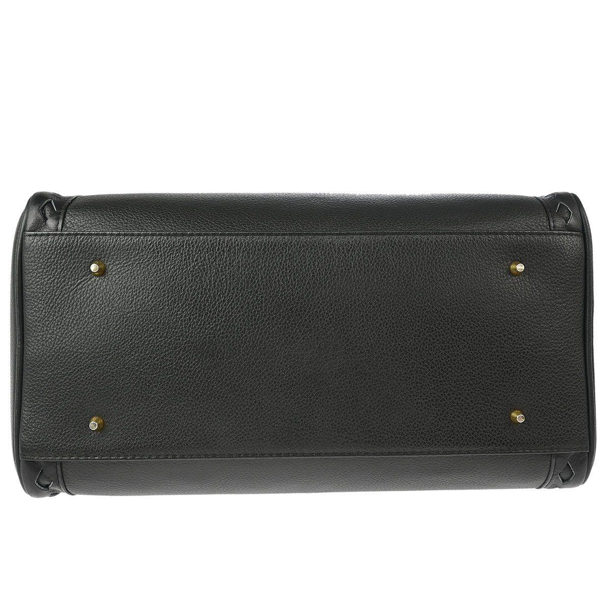 Yves Saint Laurent Black Duffle Handbag - Image 3