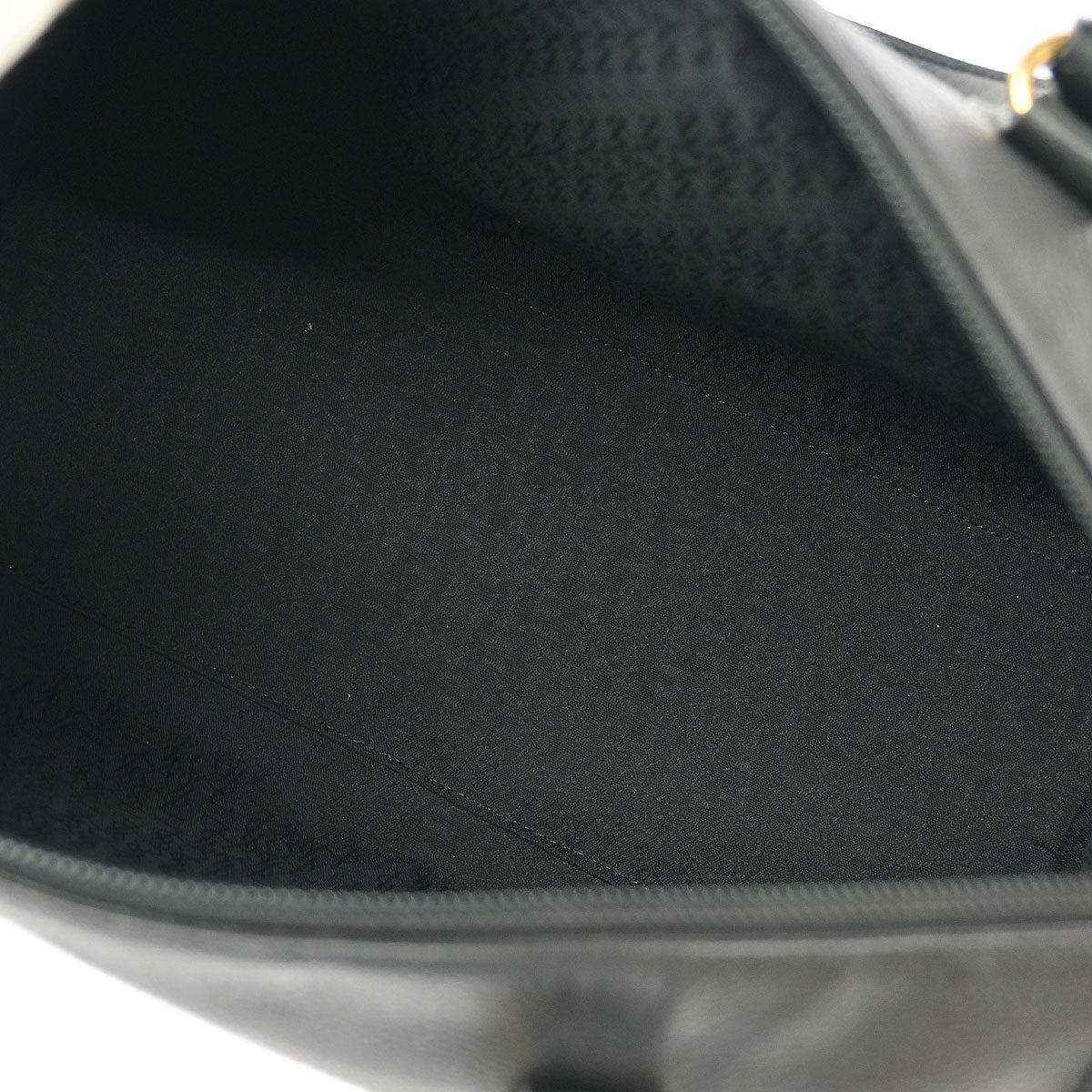 Yves Saint Laurent Black Duffle Handbag - Image 9