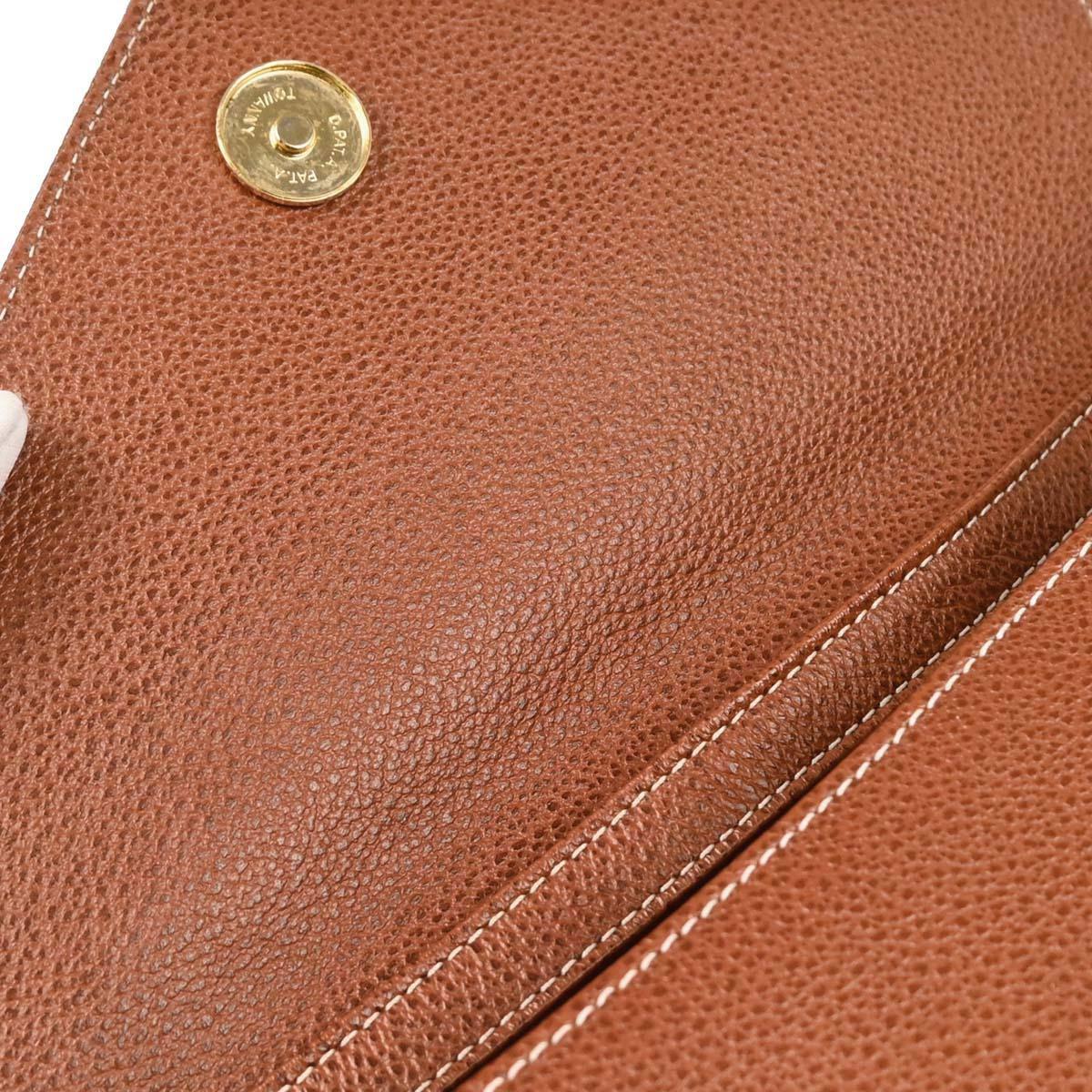 Yves Saint Laurent Brown Leather Shoulder Bag - Image 7