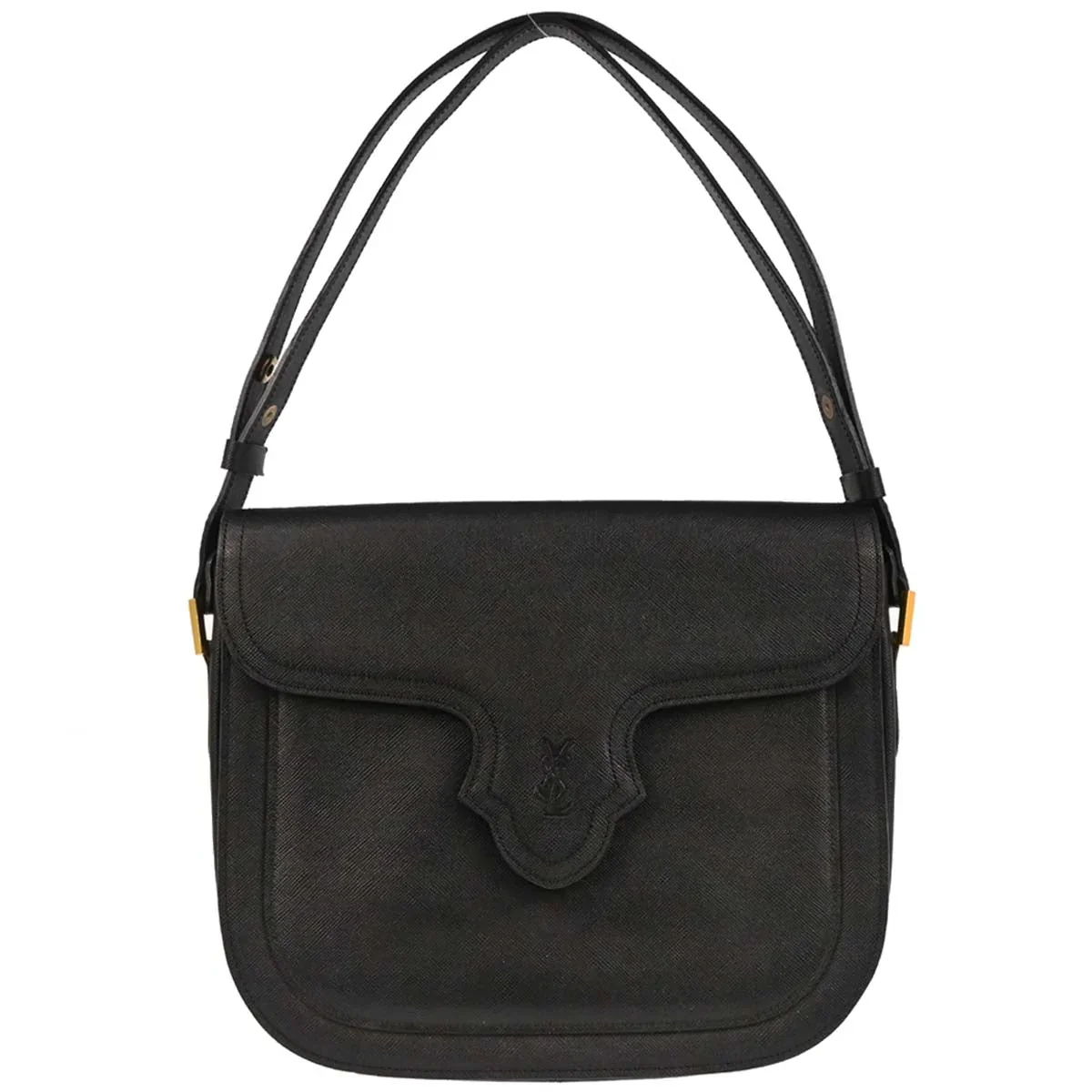 Yves Saint Laurent Black Leather Handbag