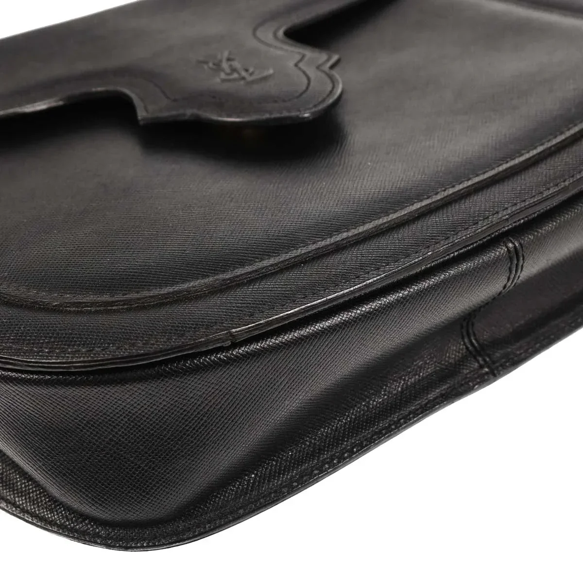 Yves Saint Laurent Black Leather Handbag - Image 4