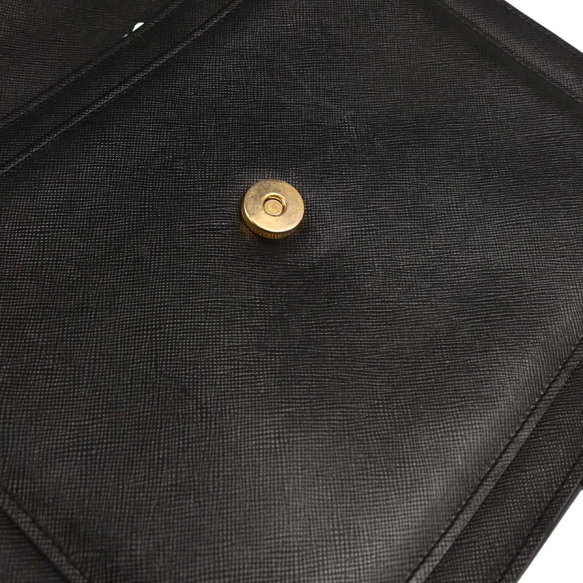Yves Saint Laurent Black Leather Handbag - Image 7