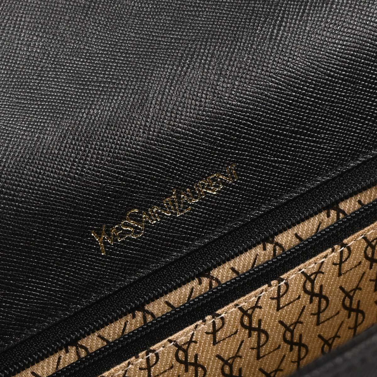 Yves Saint Laurent Black Leather Handbag - Image 9