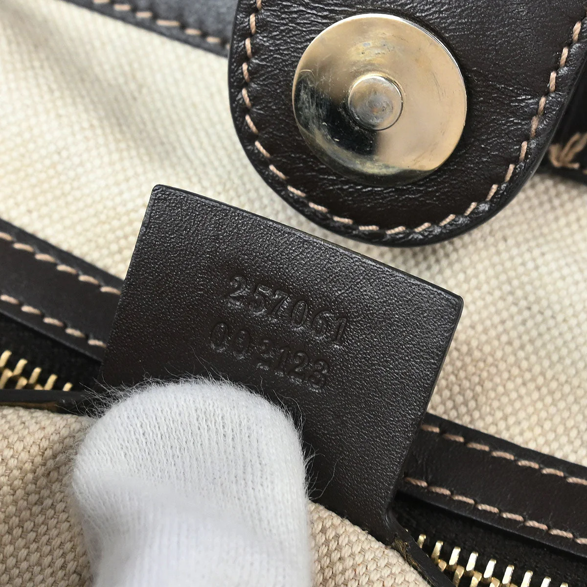 Gucci Beige Mayfair GG Tote Bag - Image 10
