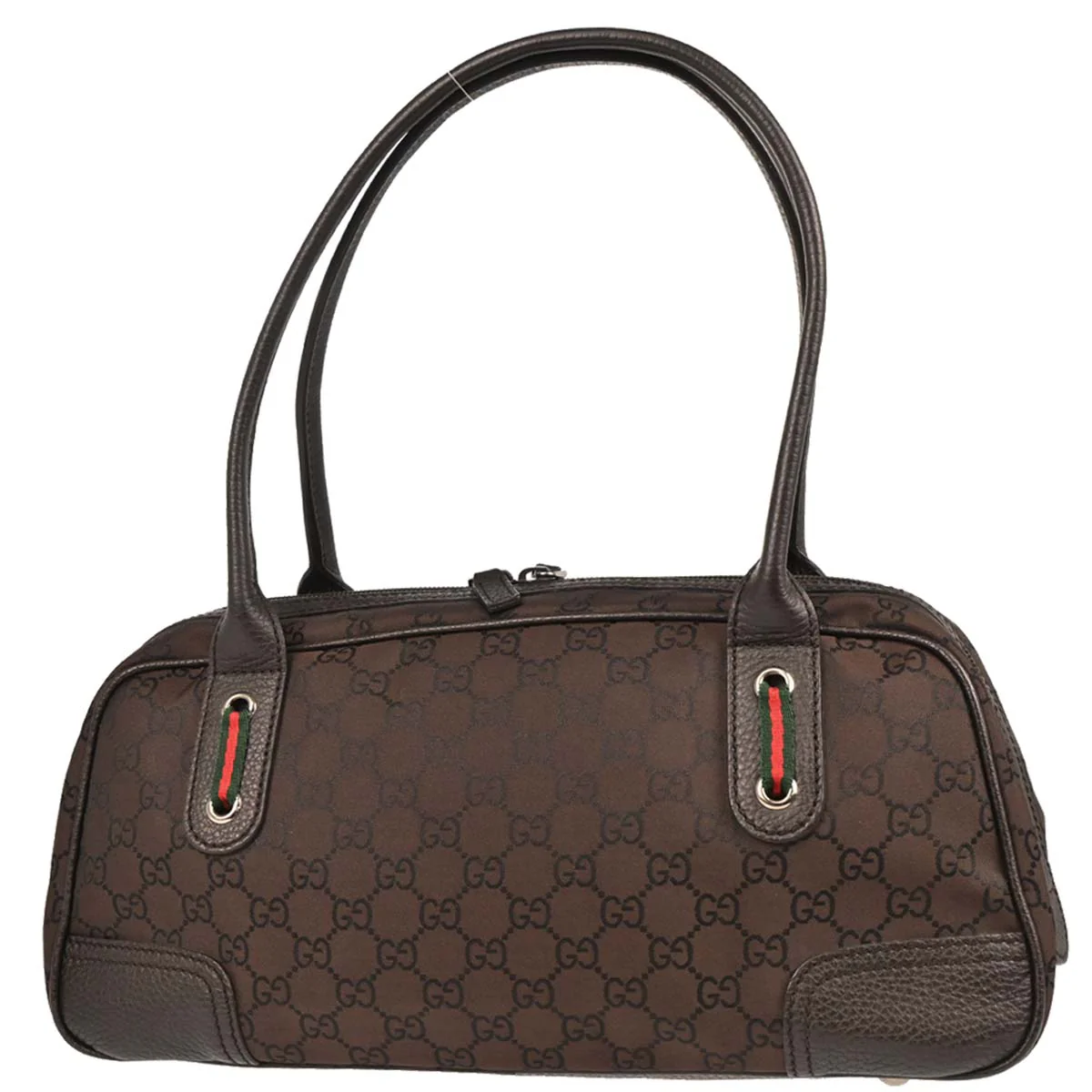 Gucci Brown GG Handbag - Image 2