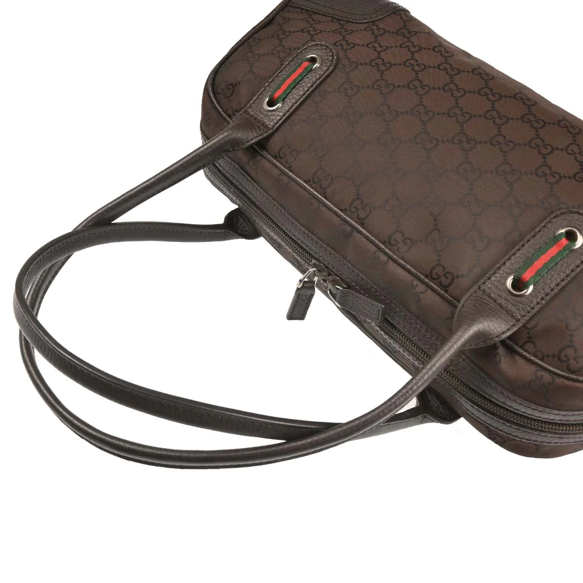 Gucci Brown GG Handbag - Image 5