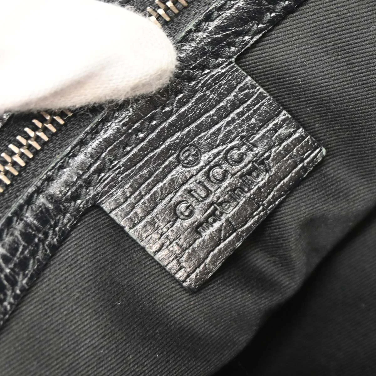 Gucci Black GG Hobo Handbag - Image 8