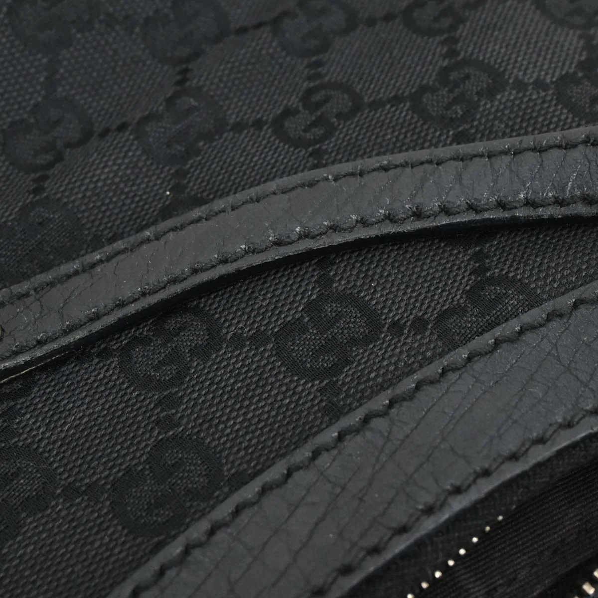 Gucci Black GG Hobo Handbag - Image 9