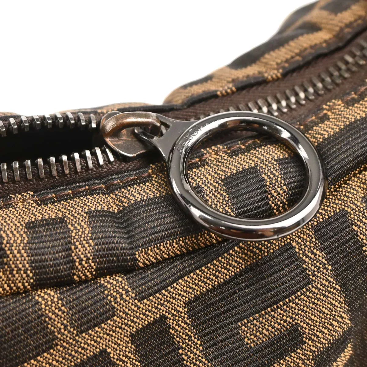 Fendi 2002 Zucca Handbag - Image 5