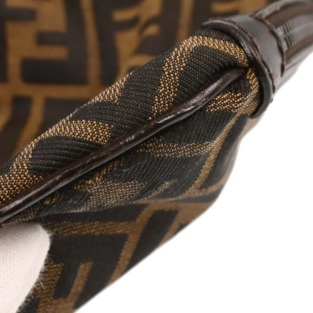 Fendi 2002 Zucca Handbag - Image 9