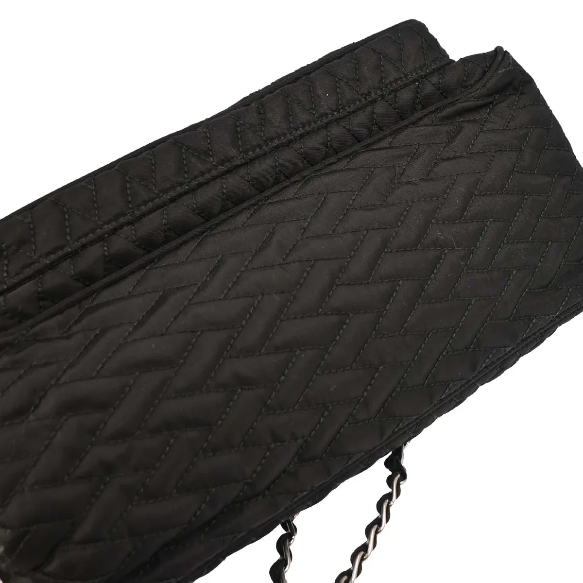 Prada Black Nylon Shoulder Bag - Image 14