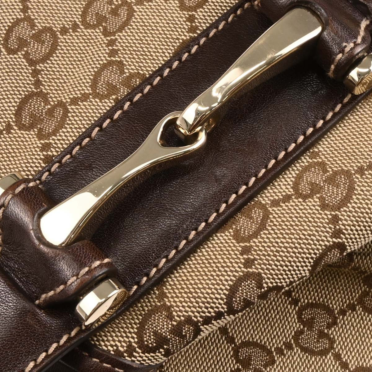 Gucci Beige GG Hobo Handbag - Image 6