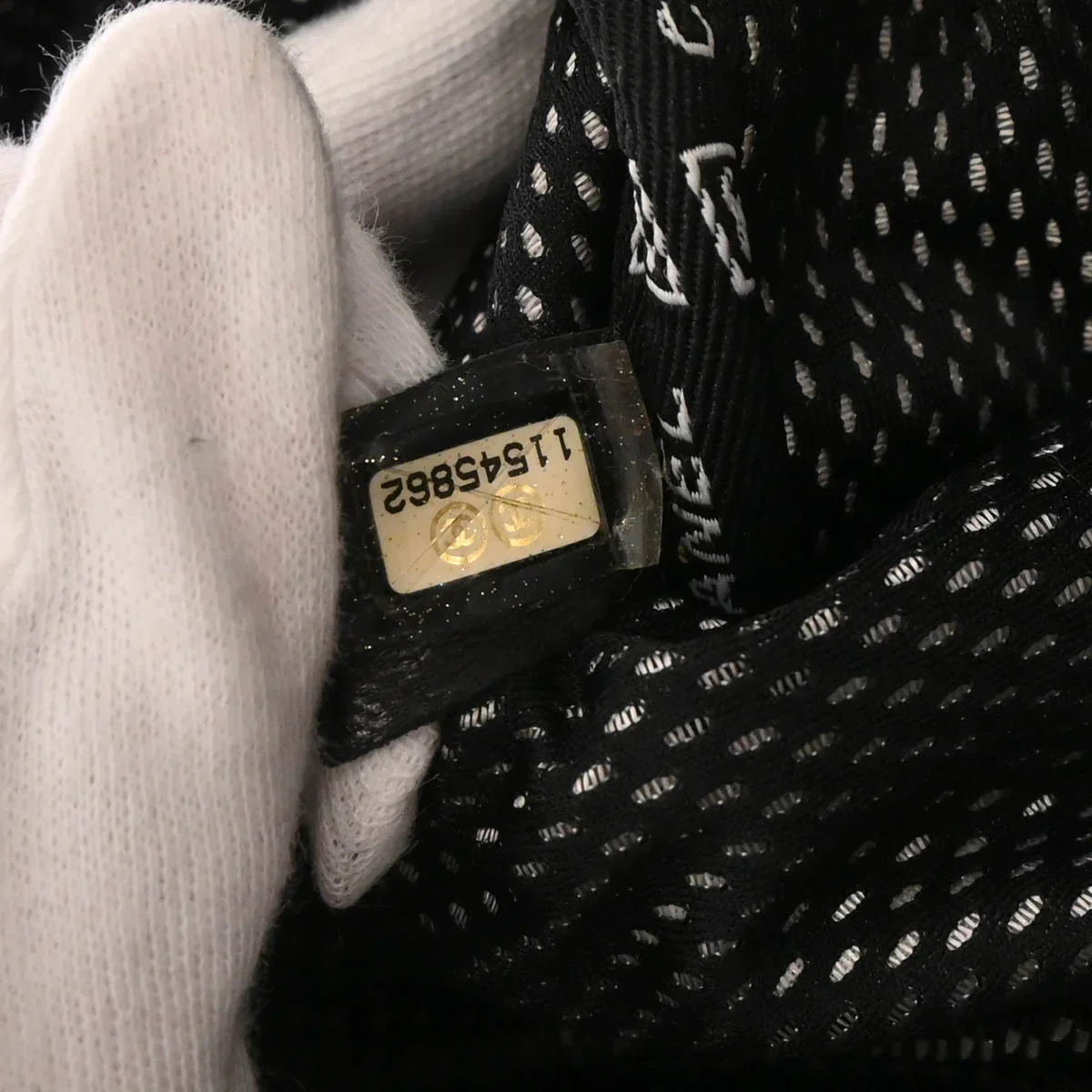 Chanel 2006-2008 Black PVC Sport Line Shoulder Bag - Image 11