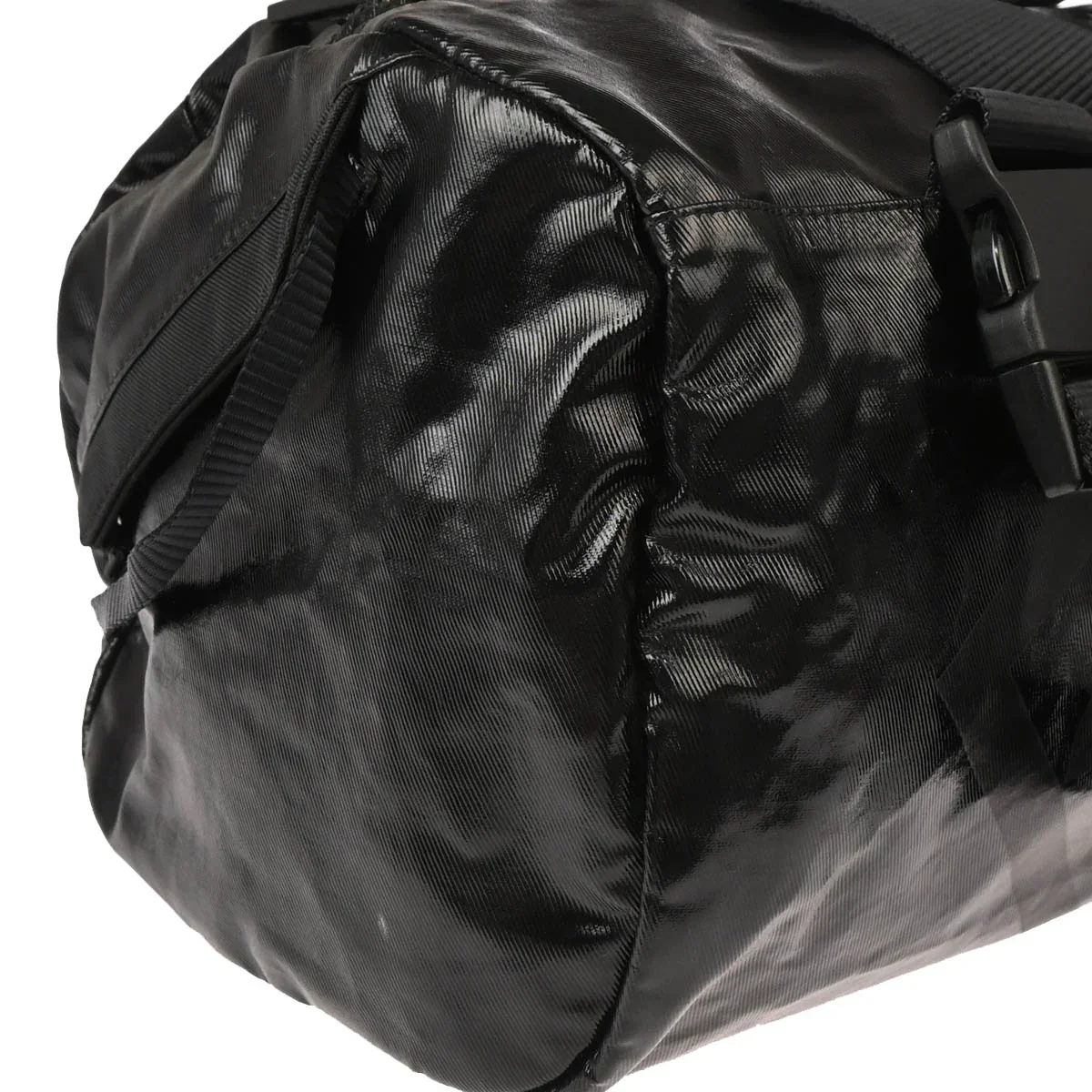 Chanel 2006-2008 Black PVC Sport Line Shoulder Bag - Image 3