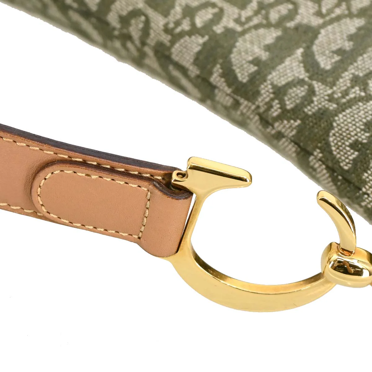 Christian Dior 2001 Green Trotter Saddle Handbag - Image 6
