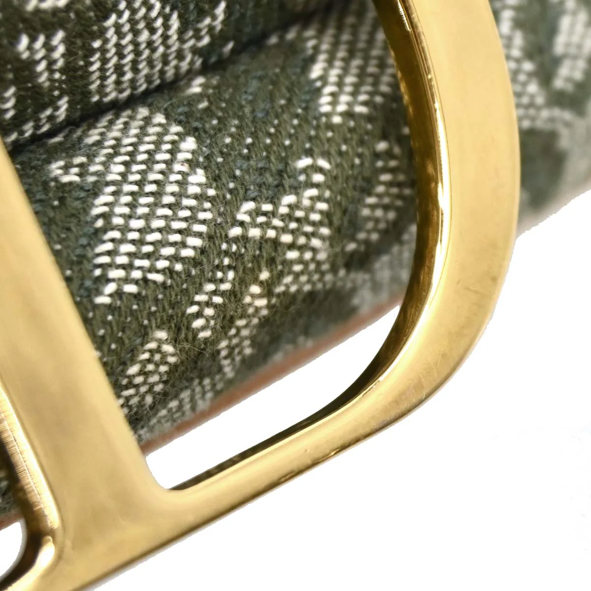 Christian Dior 2001 Green Trotter Saddle Handbag - Image 7