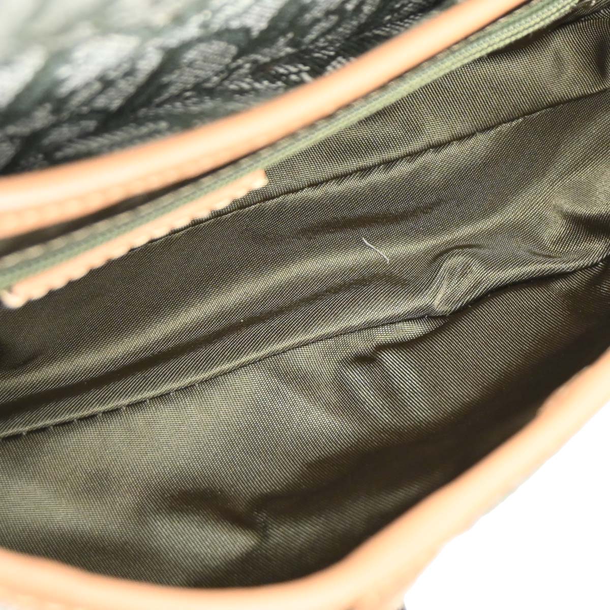 Christian Dior 2001 Green Trotter Saddle Handbag - Image 8