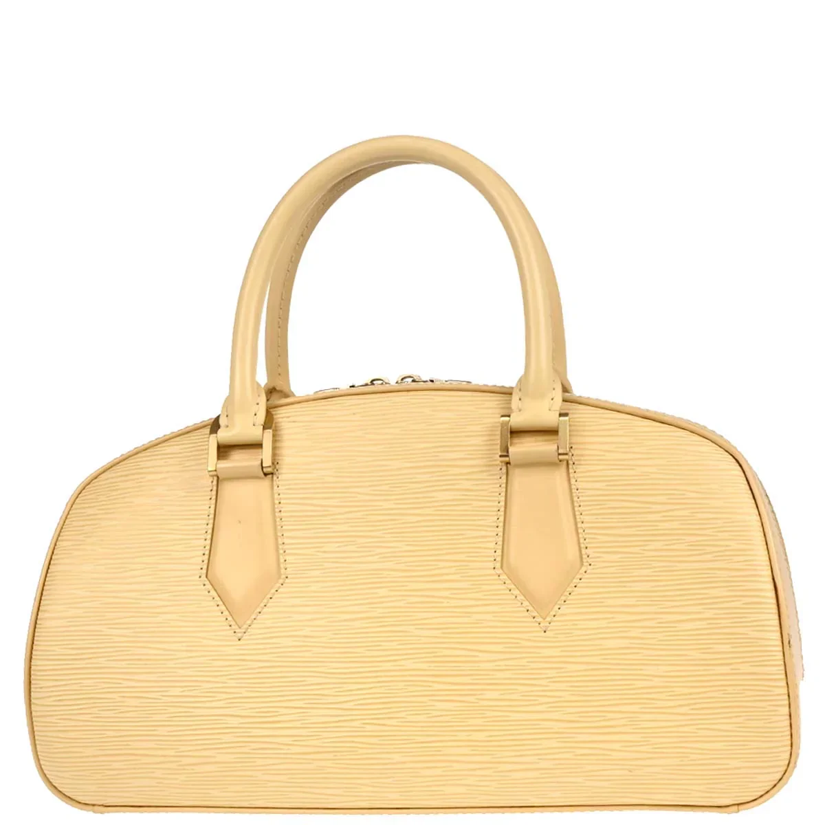 Louis Vuitton 2002 White Epi Jasmin Handbag M5208A - Image 2