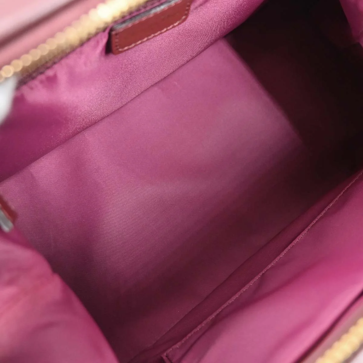 Christian Dior 2002 Bordeaux Canvas Trotter Handbag - Image 7