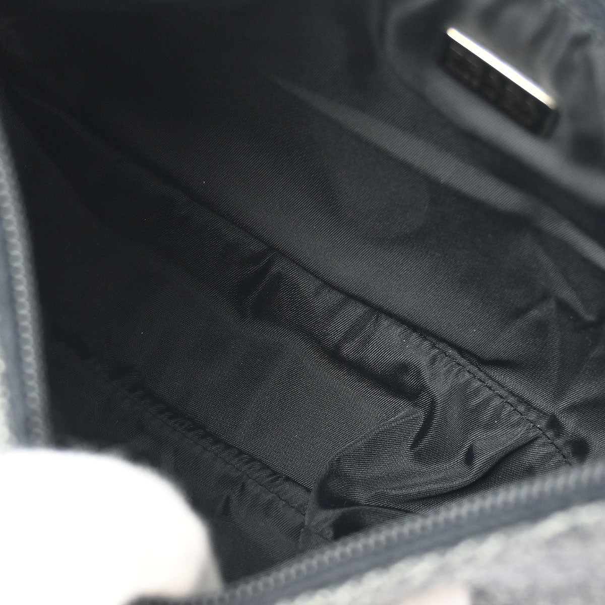 Prada Sport Gray Wool Handbag - Image 6
