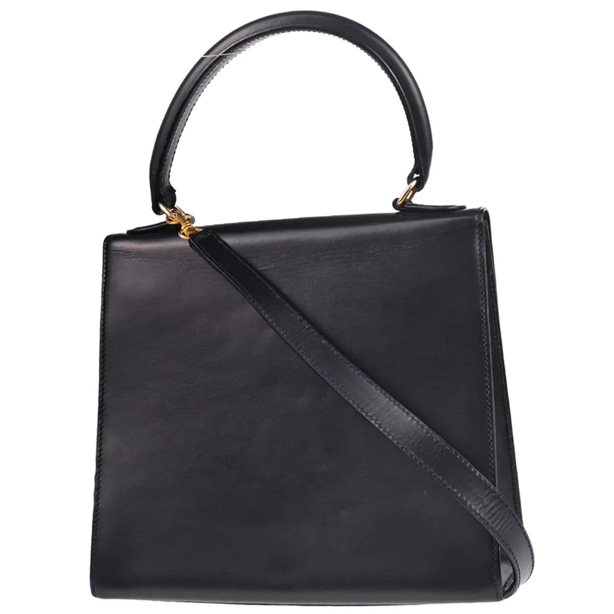 Celine Dark Navy 2way Shoulder Handbag - Image 12