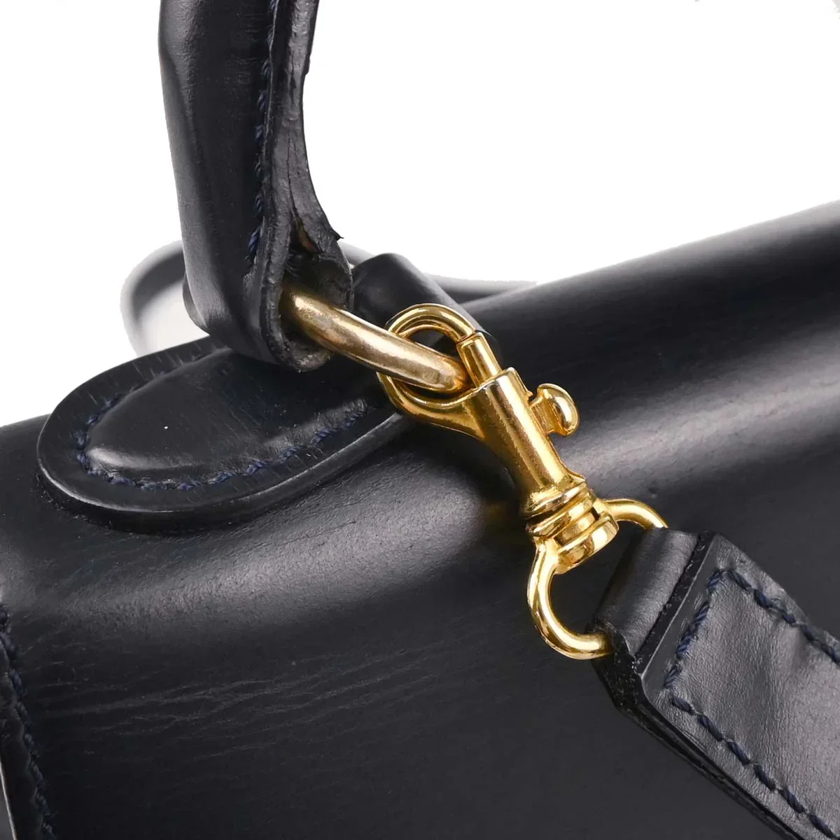 Celine Dark Navy 2way Shoulder Handbag - Image 3