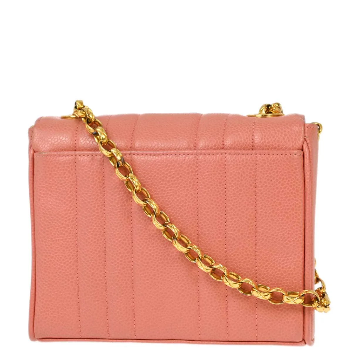 Chanel * 1991-1994 Pink Caviar Mademoiselle Shoulder Bag - Image 2