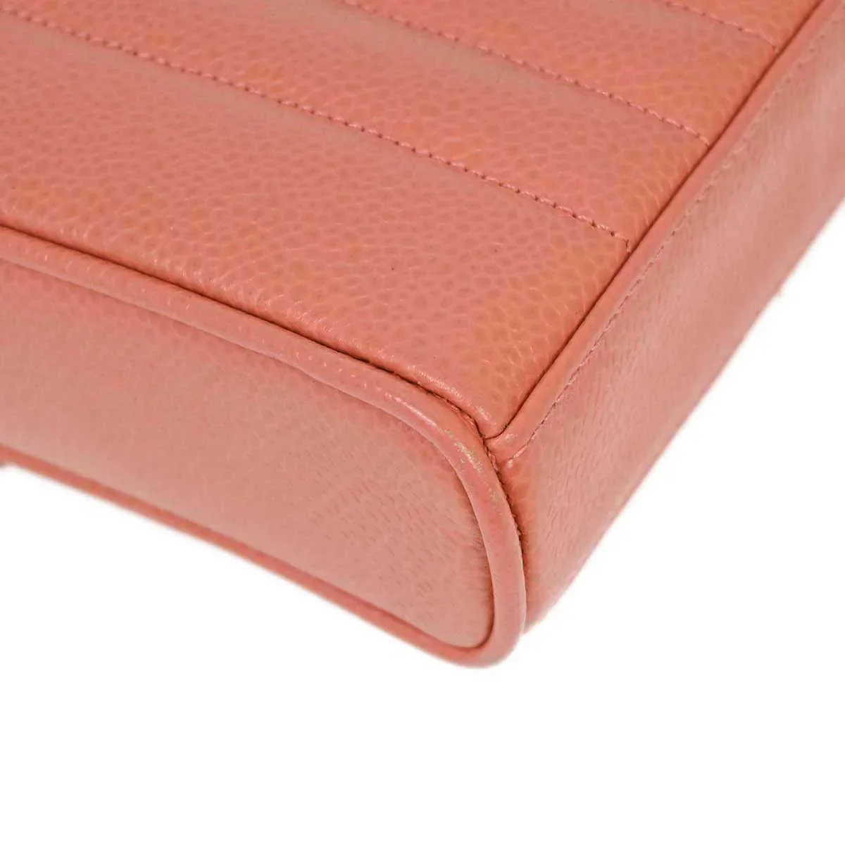 Chanel * 1991-1994 Pink Caviar Mademoiselle Shoulder Bag - Image 5