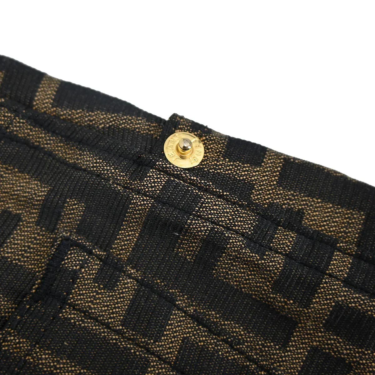 Fendi Zucca Long Pants Brown #42 - Image 6